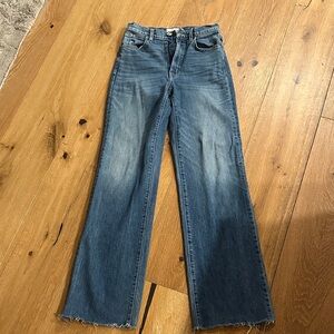 SLVRLAKE Dark Blue Flare Jeans